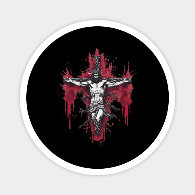 Jesus Christ the Hope of Glory Magnet by animegirlnft